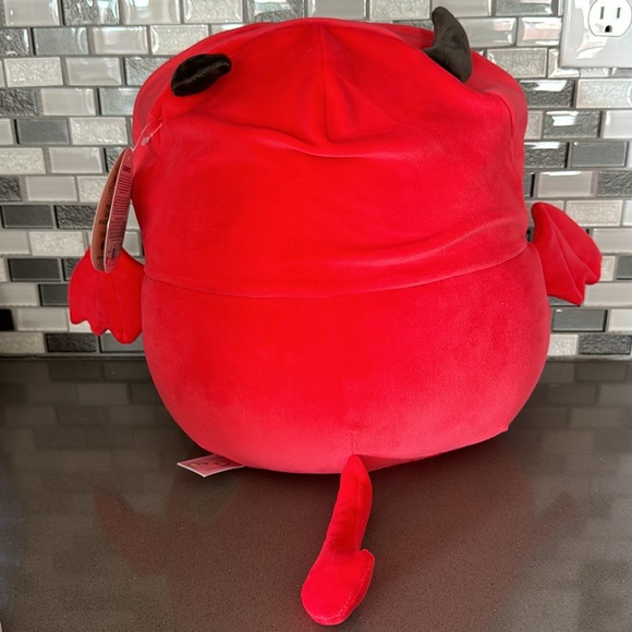 Squishmallow DUSTIN THE DALMATIAN Dante The Demon Costume 12” Halloween 2023 NEW - Picture 8 of 16